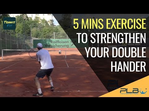 5 Minutes Exercise to Strengthen Your Double Handed Backhand I JM Tennis - Online Tennis Programs