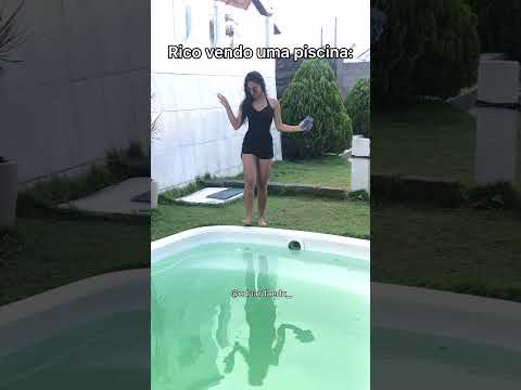 RICOS VS POBRE NA PISCINA!