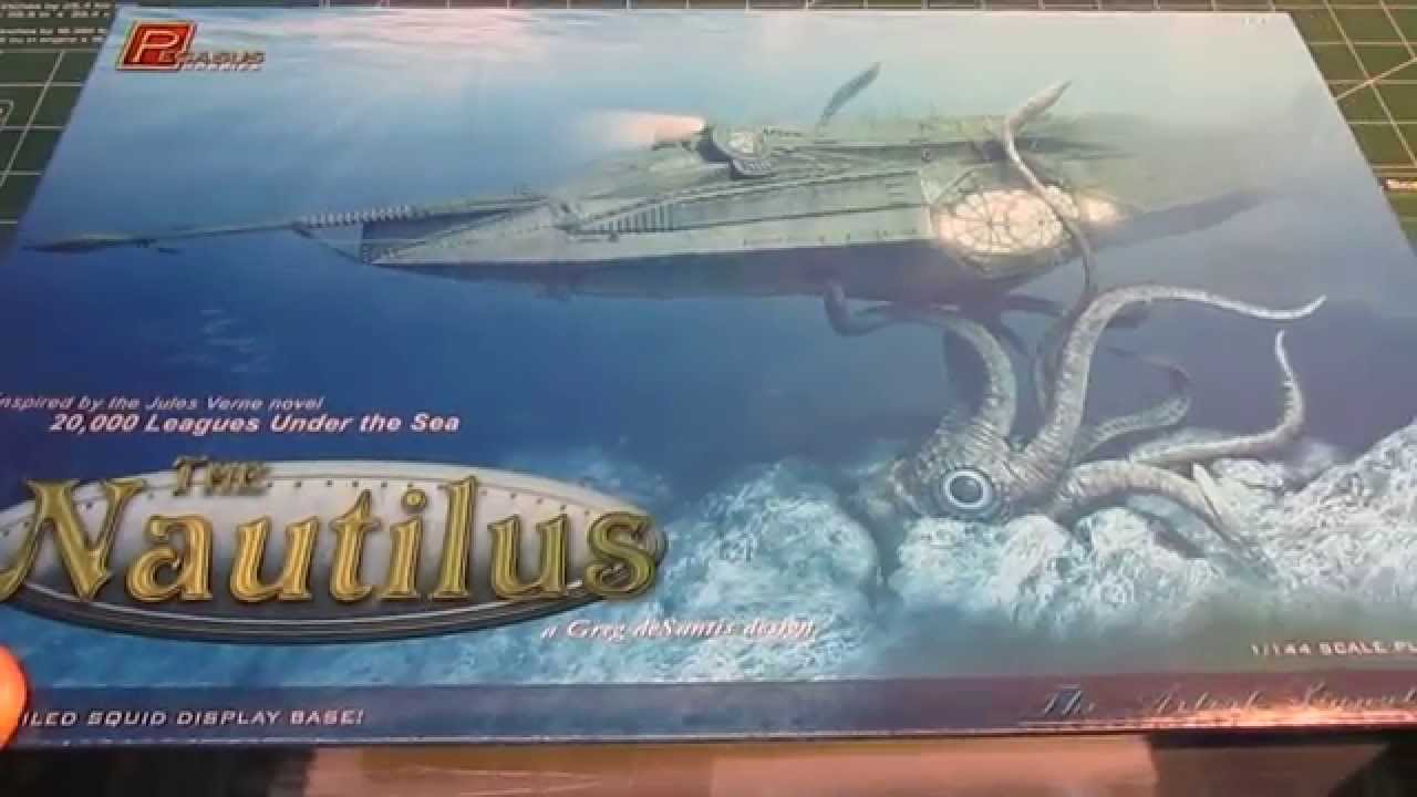 Pegasus Hobbies The Nautilus Model Kit Open Box Review
