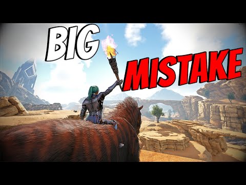EXPLORING The Desert Was A MISTAKE - Ark Olympus Ep 5
