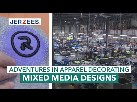 S1E3: Mixed Media Designs | Adventures In Apparel Decorating