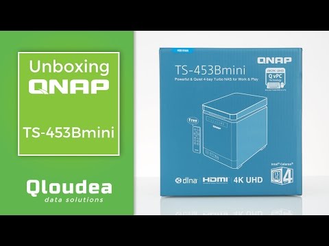 Unboxing QNAP TS-453Bmini - Servidor NAS en formato vertical