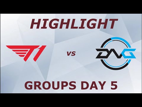 T1 vs DFM Highlights - Groups Day 5 - Worlds 2021