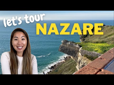 Is Nazare A Family Friendly Town? Let's Tour and Explore! Nazare, Silver Coast of Portugal