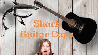 Video thumbnail for Shark Guitar Capo Unboxing and Testing by Consumer Box