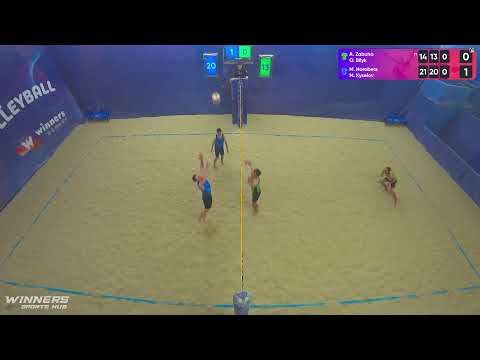 12:15 A. Zabuha / O. Bilyk - M. Horobets / M. Kyselov 19.05.2023 | Winners Beach Volleyball