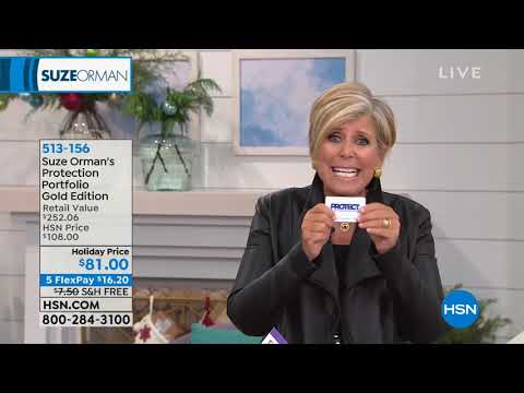 HSN | Suze Orman Financial Solutions for You 11.04.2018 - 01 AM