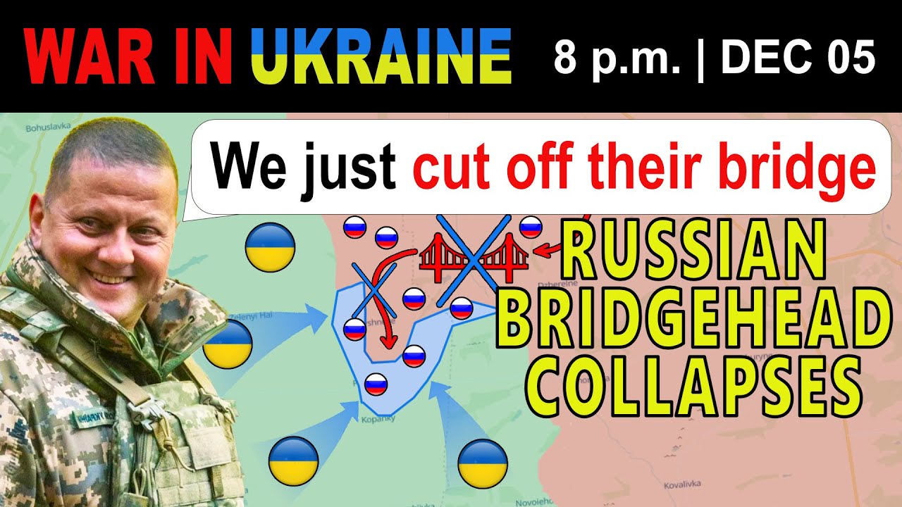 05 Dec: GENIUS. Ukrainians CUT RUSSIAN AMMO SUPPLIES AND COUNTERATTACK! | War in Ukraine Explained