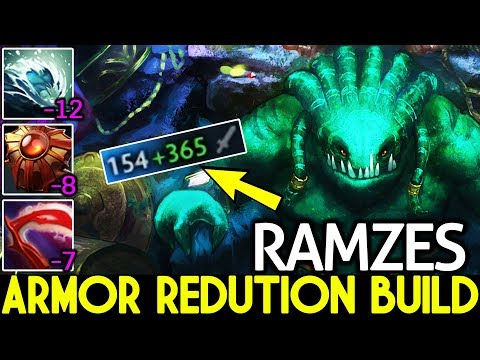 RAMZES [Tidehunter] WTF 27 Armor Redution Build Cancer Gameplay 7.22 Dota 2