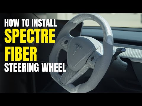 Tesla Model 3 & Model Y: Steering Wheel Installation Guide with Fusion Motorsports! (DESCRIPTION)