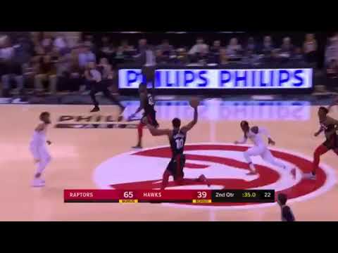 DeRozan Lobs To Siakam Hawks vs Raptors