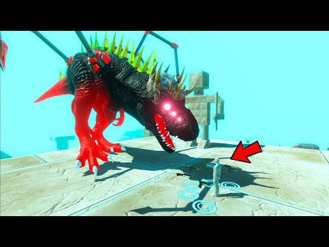 FPS EXTREME PARKOUR IN THE ATLANTIS WITH OBSTACLES ALL UNITS  - Animal Revolt Battle Simulator