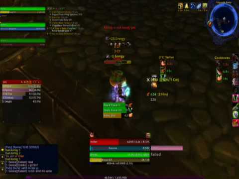 Rogue Vs DeathKnight  WoW (US Exodar)