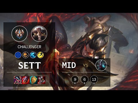 Sett Mid vs Ekko - EUW Challenger Patch 11.19