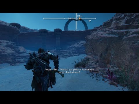 Atreus Asks Mimir If He Rather Face Foward Than Backwards (Hilarious 😂)
