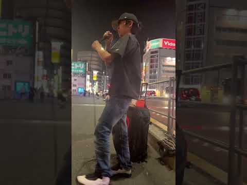 Fox4G street live at Shinjuku 