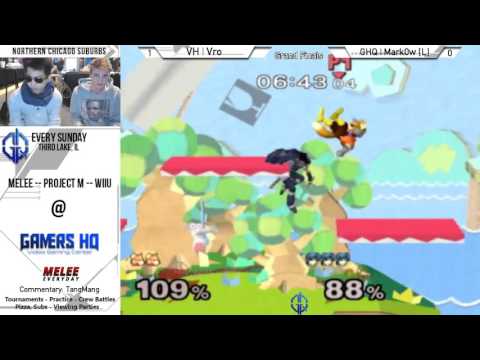 GHQ Weekly [1/10/16] - GF: VH | Vro (Marth) vs. GHQ | Markow (Fox)