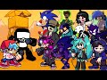 Guns But Different Characters Sing It FNF Everyone Sings Guns