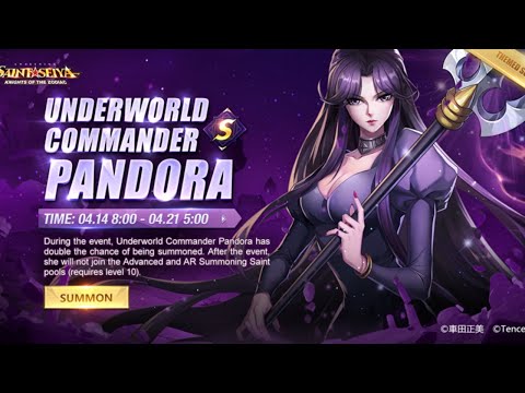 Summon por Pandora Comandante y diarias | Saint Seiya Awakening KotZ
