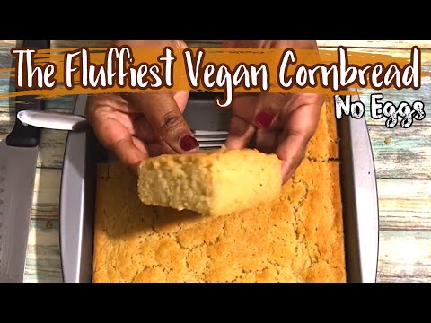 Delicious Fluffy Baked Cornbread Recipe WITHOUT EGGS
