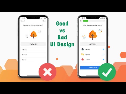 Good vs Bad UI Design Examples | #shorts #usability #uidesign