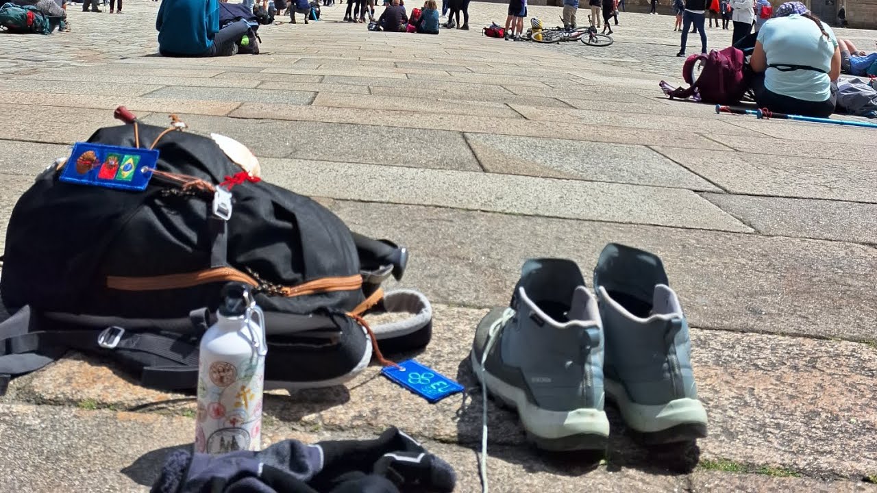 Mochila para o Caminho de Santiago de Compostela
