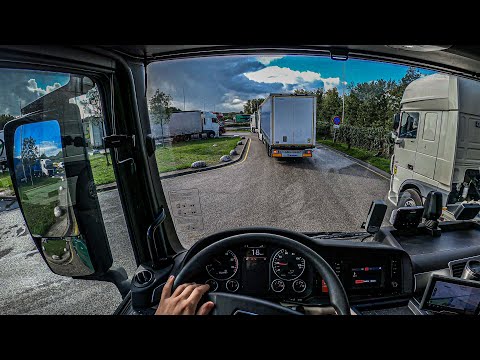 CROSS GERMANY NETHERLANDS AND BELGIUM IN ONE DAY || EUROPEAN TRUCK DRIVER