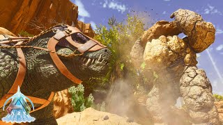 顔面無限打撲してテイムするファソラスクスがかっこよすぎる『ARK: Survival Ascended ～スコーチドアース編～』#4【ark】【アーク実況】
