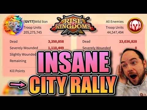 Rallying 2.1B power Wild Lion [monster report] Rise of Kingdoms