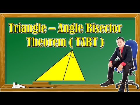 Triangle - Angle Bisector Theorem (TABT)  |   Math 9
