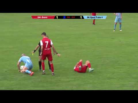 Fotbal SK Štětí -  FK Újezd Praha 4, 1:2 (2.9.2023)