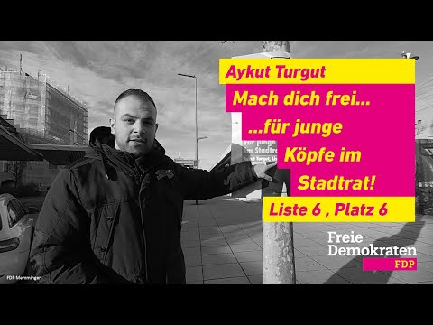 Vorstellung FDP-Stadtratkandidat #6: Aykut Turgut
