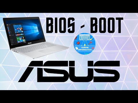 Part of a video titled Come accedere nel BIOS - BOOT su Computer ASUS - YouTube