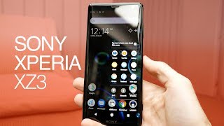 Быстрый обзор Sony Xperia XZ3 - Основные фишки новинки!