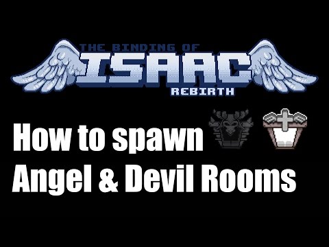 Binding of Isaac: Rebirth - How to get Angel & Devil rooms