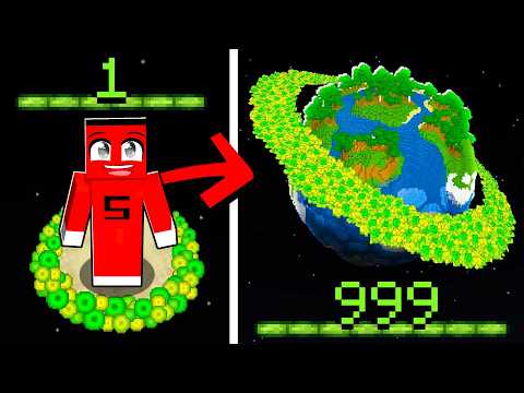 XP = WORLD SIZE!! - Minecraft