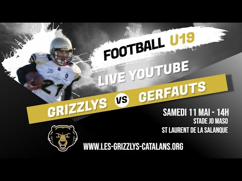 Match 2019 - U19: Grizzlys Catalans VS Gerfauts de Montauban