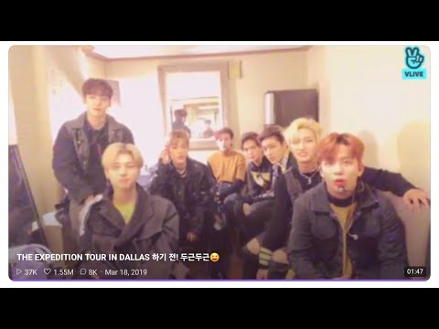 Ateez vlive Eng Dallas concert 3-18-2019
