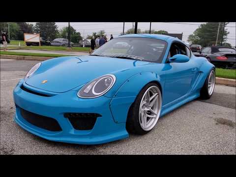 SICK !!! Pandem Widebody Porsche 987S Cayman W Brada Forged Wheels
