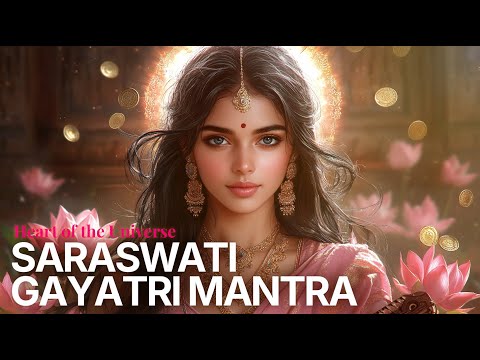 ☀️108𝐓𝐈𝐌𝐄𝐒  The Secret to a Sharp Mind: Saraswati Gayatri Mantra for Enhanced Memory