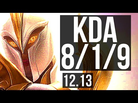 KAYLE vs GNAR (TOP) | 8/1/9, 900+ games, 1.2M mastery | NA Grandmaster | 12.13