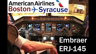 American Eagle ERJ-145 Boston To Syracuse