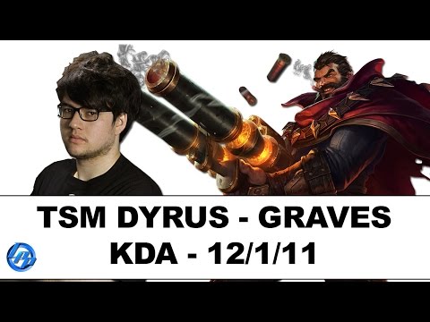 TSM Dyrus(Graves) vs Aphromoo(Vayne) - NA SoloQ