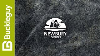 Newbury Leathers, Craze | Blue | USA Leather Demo