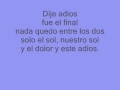 "Dije adios" Erreway + Letra 