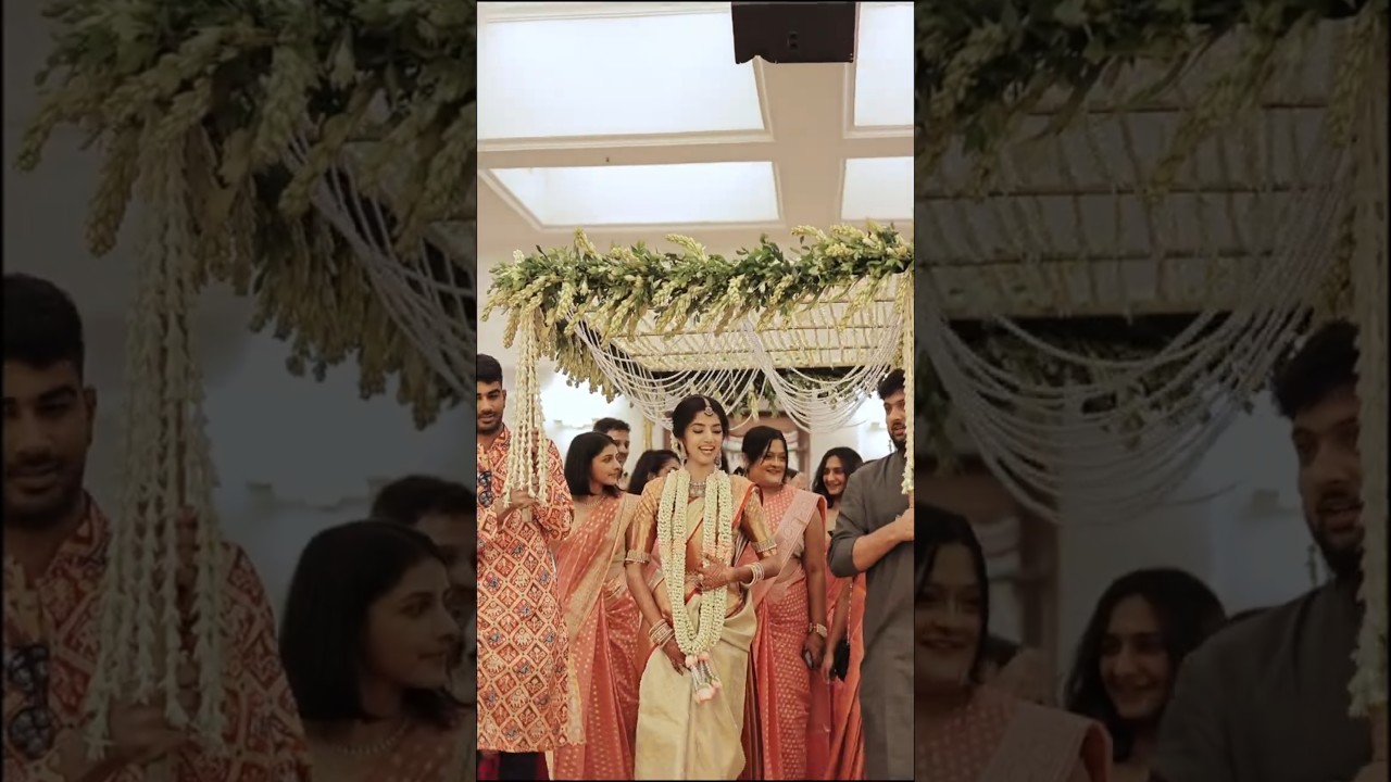 Elegant Traditional Wedding Decor | Rohit & Sahana | MRC Mandap  #wedding #traditional #weddingdecor