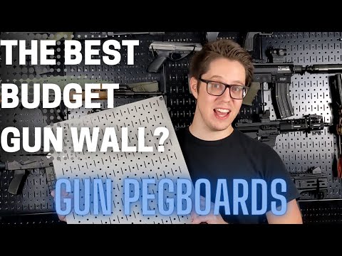 Wall Control Gun Pegboards - Budget Gun Display Wall?