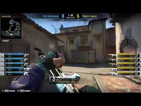 CS:GO POV Demo Liquid Twistzz (34/25) vs Evil Geniuses (de_inferno)