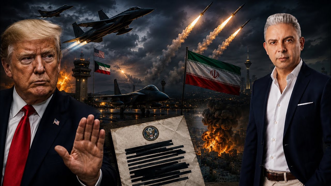مجدداً ..امريكا تضرب من الكويت وإيران تردّ!!فضيحة بيان أمريكي أحرج الجميع!! وت?