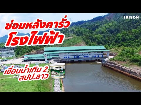 ผลงานซ่อมหลังคารั่วโรงงาน TRISON